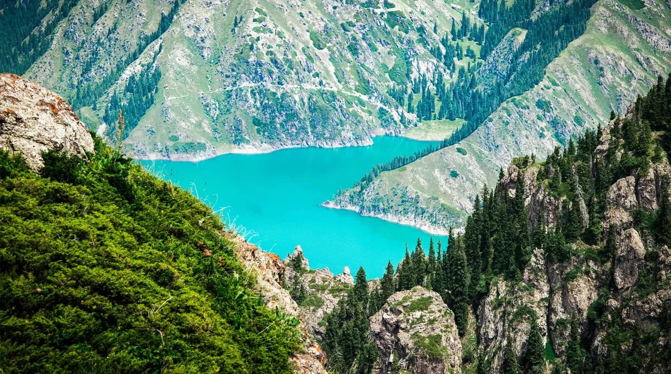 Heavenly Lake of Tianshan