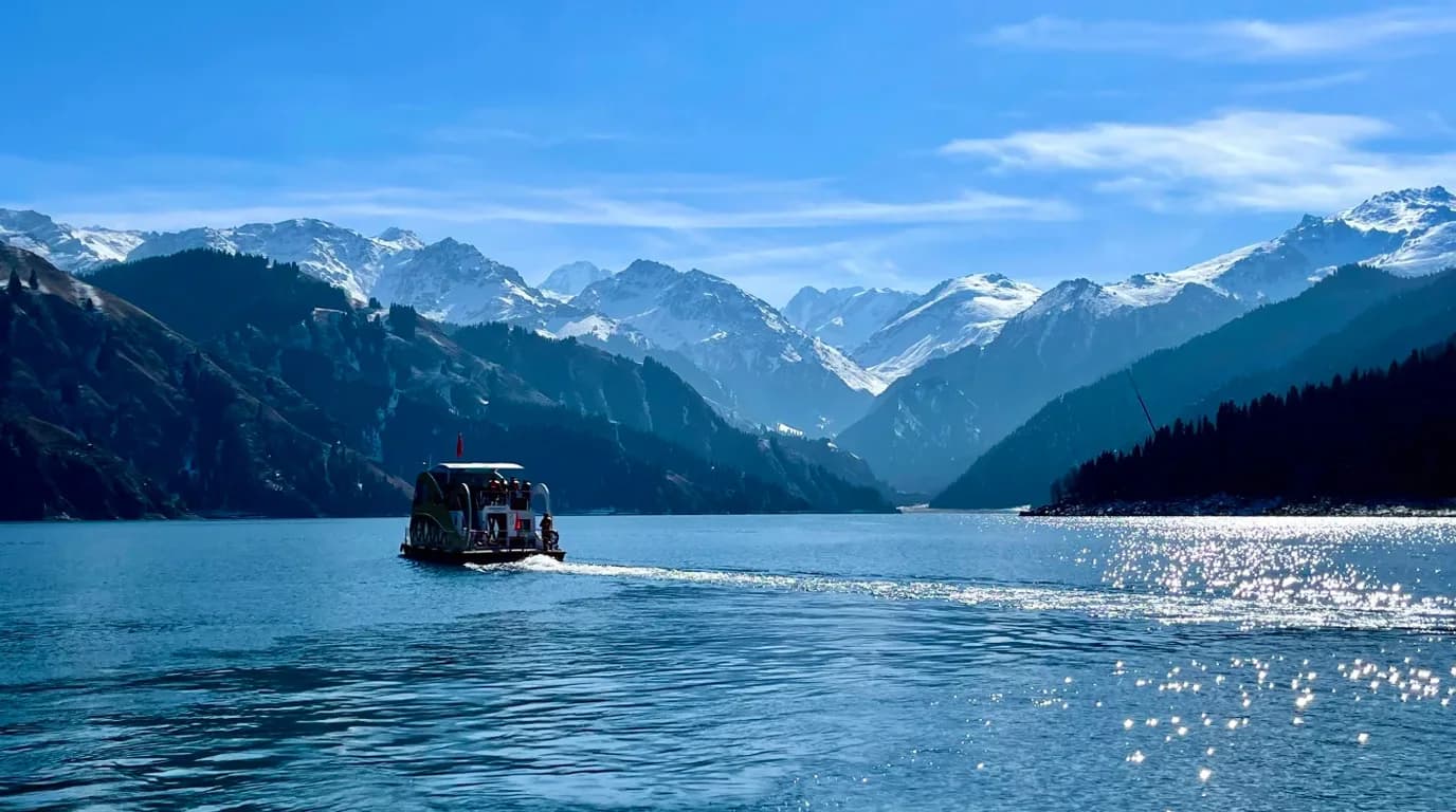 Heavenly Lake of Tianshan