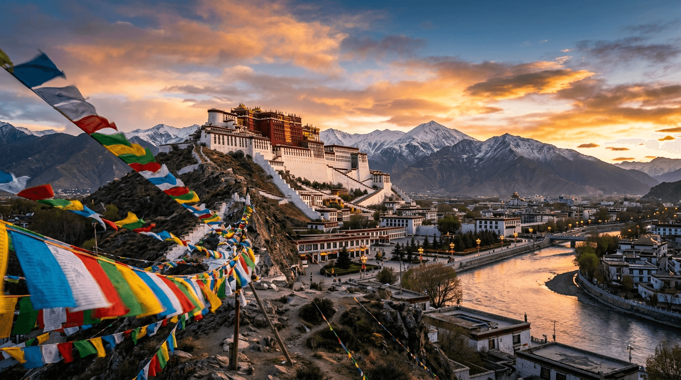 Tibet landscape